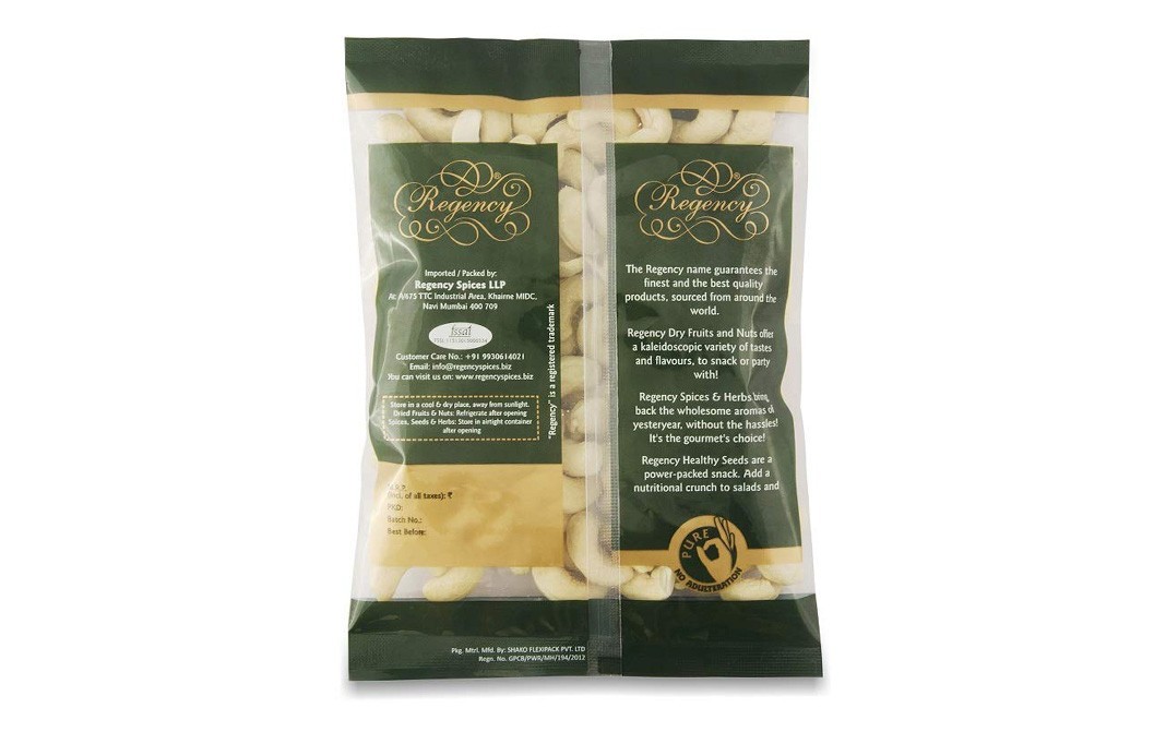 Regency Cashew W240    Pack  250 grams